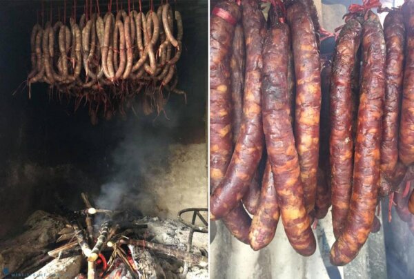 Lạp sườn là món ăn đặc sản của Tây Bắc