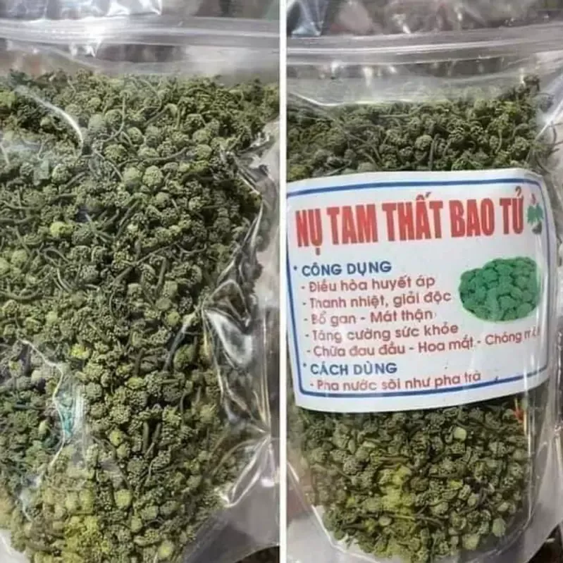 Nụ hoa Tam Thất khô